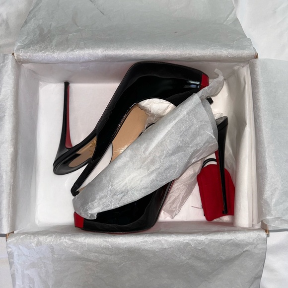 Christian Louboutin Private Number 120 Patent black/res